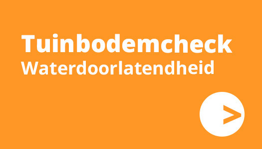 Button tuinbodemcheck water